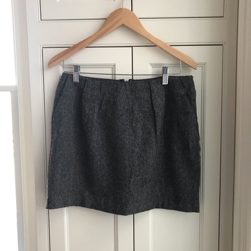 Brooklyn Industries grey mini skirt